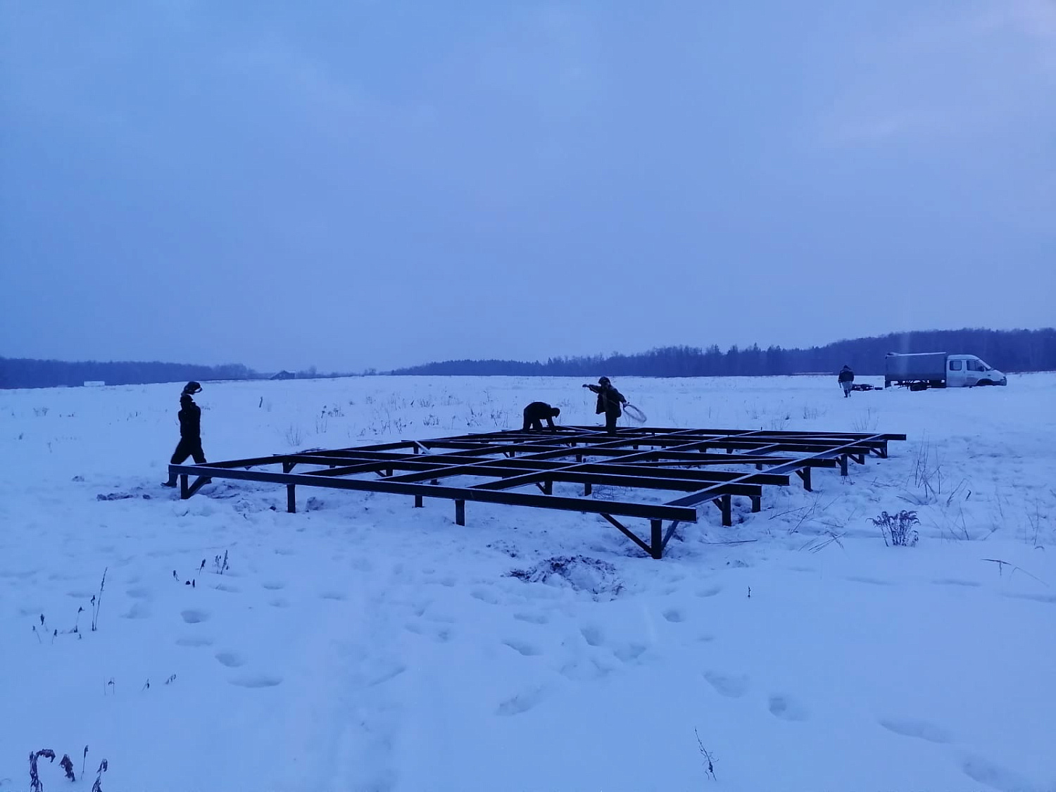 9.02.2024 - Фундамент под строительство дома для компании Дубльдом