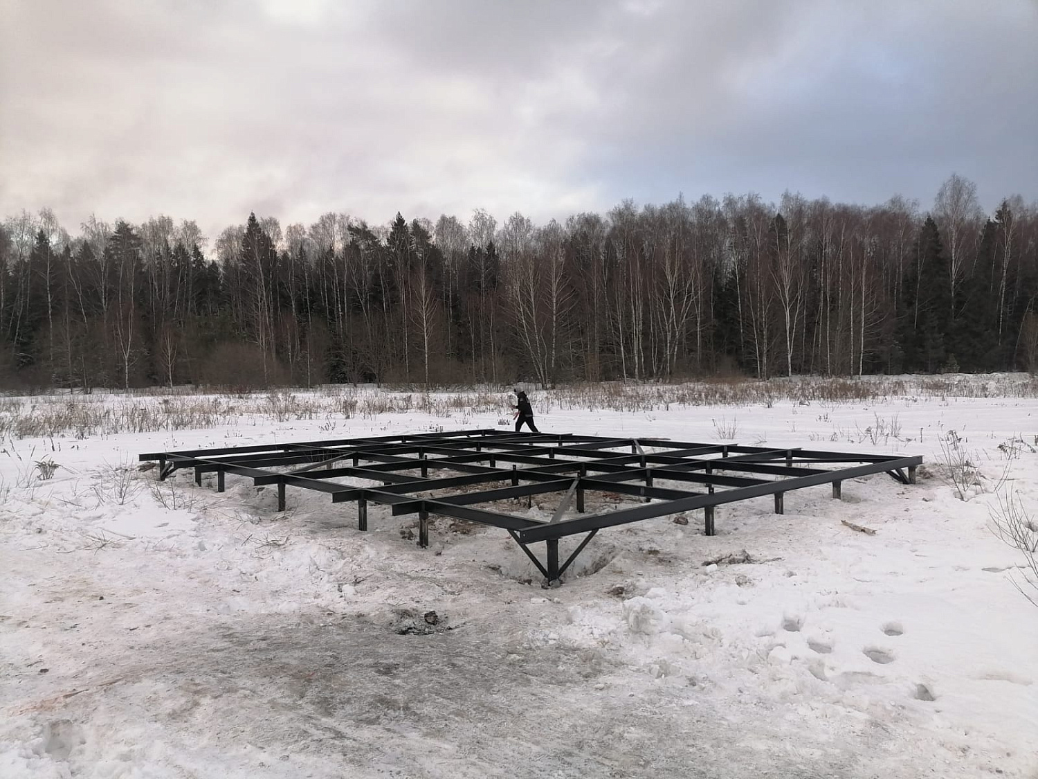 9.02.2024 - Фундамент под строительство дома для компании Дубльдом